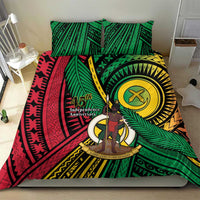Halo Vanuatu Bedding Set Happy 46th Independence Anniversary LT14 - Polynesian Pride
