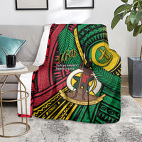 Halo Vanuatu Blanket Happy 46th Independence Anniversary LT14 - Polynesian Pride