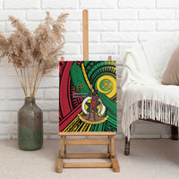 Halo Vanuatu Canvas Wall Art Happy 46th Independence Anniversary LT14 - Polynesian Pride