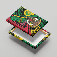 Halo Vanuatu Canvas Wall Art Happy 46th Independence Anniversary LT14 - Polynesian Pride