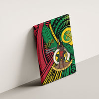 Halo Vanuatu Canvas Wall Art Happy 46th Independence Anniversary LT14 - Polynesian Pride
