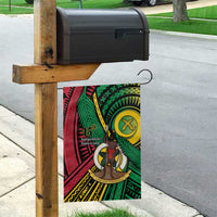 Halo Vanuatu Garden Flag Happy 46th Independence Anniversary LT14 - Polynesian Pride