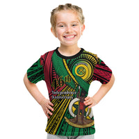 Halo Vanuatu Kid T Shirt Happy 45th Independence Anniversary