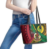 Halo Vanuatu Leather Tote Bag Happy 45th Independence Anniversary