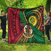 Halo Vanuatu Quilt Happy 46th Independence Anniversary LT14 - Polynesian Pride