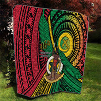Halo Vanuatu Quilt Happy 46th Independence Anniversary LT14 - Polynesian Pride