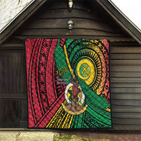 Halo Vanuatu Quilt Happy 46th Independence Anniversary LT14 - Polynesian Pride