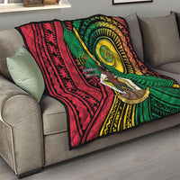 Halo Vanuatu Quilt Happy 46th Independence Anniversary LT14 - Polynesian Pride
