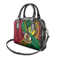 Halo Vanuatu Shoulder Handbag Happy 46th Independence Anniversary LT14 - Polynesian Pride