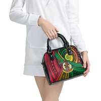 Halo Vanuatu Shoulder Handbag Happy 46th Independence Anniversary LT14 - Polynesian Pride