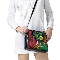 Halo Vanuatu Shoulder Handbag Happy 46th Independence Anniversary LT14 - Polynesian Pride