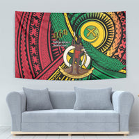 Halo Vanuatu Tapestry Happy 46th Independence Anniversary LT14 - Polynesian Pride
