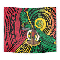Halo Vanuatu Tapestry Happy 46th Independence Anniversary LT14 - Polynesian Pride