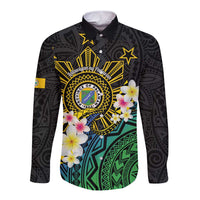 Lalawigan ng Palawan Long Sleeve Button Shirt Philippines Province Land of Promise