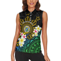 Lalawigan ng Palawan Women Sleeveless Polo Shirt Philippines Province Land of Promise