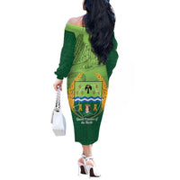 Isabela Philippines Off The Shoulder Long Sleeve Dress Queen Province Of The North