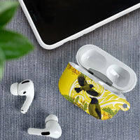 Bellbird New Zealand AirPods Case Korimako Kowhai Maori Pattern