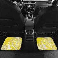 Bellbird New Zealand Car Mats Korimako Kowhai Maori Pattern