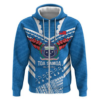 Custom Toa Samoa Rugby Hoodie Samoan Siva Tau Uso Aso Uma