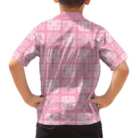 Pink Palaka Quilt Hawaii Hawaiian Shirt Traditional Hawaii-plaid Pattern - Polynesian Pride