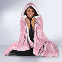 Pink Palaka Quilt Hawaii Hooded Blanket Traditional Hawaii-plaid Pattern - Polynesian Pride
