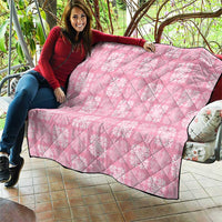 Pink Palaka Quilt Hawaii Quilt Traditional Hawaii-plaid Pattern - Polynesian Pride