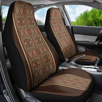 Mabuhay Philippines Festival Car Seat Cover Tnalak Modern Filipiniana Inspired LT14 - Polynesian Pride