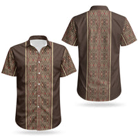 Mabuhay Philippines Festival Couples Matching Tank Maxi Dress and Hawaiian Shirt Tnalak Modern Filipiniana Inspired LT14 - Polynesian Pride