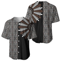 Mabuhay Philippines Festival Baseball Jersey Araw Tnalak Modern Filipiniana Inspired LT14 - Polynesian Pride