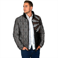 Mabuhay Philippines Festival Padded Jacket Araw Tnalak Modern Filipiniana Inspired LT14 - Polynesian Pride