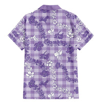 Poni Aloha Hawaii Family Matching Mermaid Dress and Hawaiian Shirt Plumeria Lei With Palaka Motif LT14 - Polynesian Pride