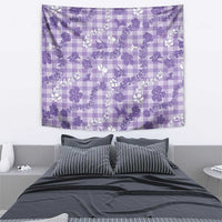 Poni Aloha Hawaii Tapestry Plumeria Lei With Palaka Motif - Polynesian Pride