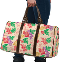 Colorful Aloha Hawaii Hibiscus Orchid Seamless Travel Bag