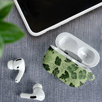 Vesuvian Green Aloha Hawaii Hibiscus Orchid Seamless AirPods Case