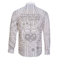 samoa-white-sunday-family-matching-mermaid-dress-and-hawaiian-shirt-manuia-le-aso-sa-o-tamaiti-polynesian-plumeria