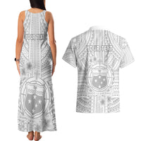 personalised-samoa-white-sunday-couples-matching-tank-maxi-dress-and-hawaiian-shirt-manuia-le-aso-sa-o-tamaiti-polynesian-plumeria