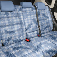 Blue Palaka Hawaii Palapalai Back Car Seat Cover Hawaiian Fern - Polynesian Pride