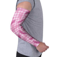 Purple Palaka Hawaii Palapalai Arm Sleeves Hawaiian Fern - Polynesian Pride