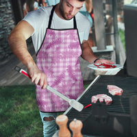 Pink Palaka Hawaii Palapalai Apron Hawaiian Fern - Polynesian Pride