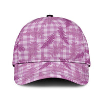 Pink Palaka Hawaii Palapalai Classic Cap Hawaiian Fern