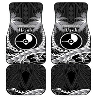 FSM Yap Day Car Mats 2025 Wa'ab Micronesia Black Color