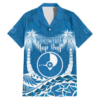 FSM Yap Day Family Matching Mermaid Dress and Hawaiian Shirt 2025 Wa'ab Micronesia Flag Color