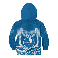 FSM Yap Day Kid Hoodie 2025 Wa'ab Micronesia Flag Color