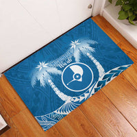 FSM Yap Day Rubber Doormat 2025 Wa'ab Micronesia Flag Color