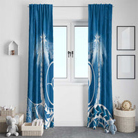 FSM Yap Day Window Curtain 2025 Wa'ab Micronesia Flag Color