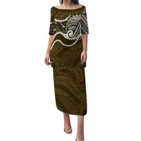 Aloha Hawaii Kalo Pikake Lei Puletasi Chest Tattoo Gold Hawaiian Pattern