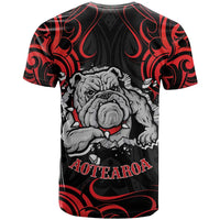 Personalised Aotearoa Bulldog T Shirt NZ Maori Tattoo