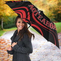 Personalised Aotearoa Bulldog Umbrella NZ Maori Tattoo - Polynesian Pride