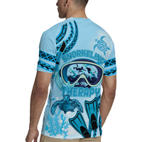 Hawaii Sea Turtle Snorkeling Is My Therapy Rugby Jersey
