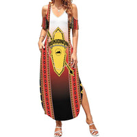 Personalised Bukidnon Philippines Summer Maxi Dress The Food Basket of Region X